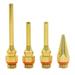 Power Fine Tip Glue GunCopper Nozzles for Hot Glue 4 Pack Copper Nozzles for Full Size Dual Temp Hot Melt