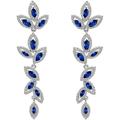 Sparkling Royal Cubic Zirconia Chandelier Earrings - Hypoallergenic Jewelry for Women Perfect for Weddings and Proms