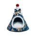 YUHAOTIN 2024 New Christmas Tree Shape Cat Home Dog Home Autumn and Winter Warmth Christmas Semi Enclosed Cat Home Indestructible Dog Beds Human Sized Dog Bed Flat Dog Bed