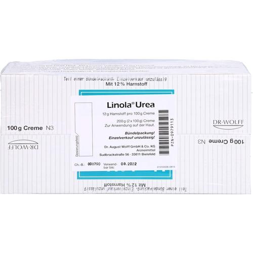 Linola - UREA Creme Fußcreme 0.2 kg