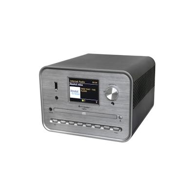 Soundmaster HighLine ICD1050SW Internetradio Kompaktanlage CD-Player Stereo WLAN 2,4/5 GHz DAB+ Bluetooth USB MP3 APP Fa