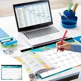 ZKCCNUK 2024 Calendar Desk Calendar 18 Month Desk Calendar/Wall Calendar Combo January 2024 To JUN 2025 2024 Calendar 12 Month Planner Clearance