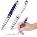 2 Pcs Stylus Pen Ball Point Pens Black Ballpoint with Tip Touch Screen Novelty Capacitive Nurse