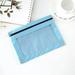 Sturdy Storage Bag Three-hole Pencil Case Single Zipper Transparent PVC Document Storage Bag Detachable Folder Large Capacity Pencil Case Birthday Gifts for Women Clearance Items for Women