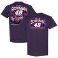 Men's Hendrick Motorsports Team Collection Purple Alex Bowman Car T-Shirt