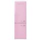 FAB32LPK5 60cm Pink 50s Retro Style Fridge Freezer