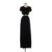 Shore Cocktail Dress - Maxi: Black Dresses - New - Women's Size Large