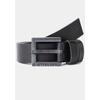 Ledergürtel G-STAR "New Duko Belt", Damen, Gr. 110, schwarz (dk schwarz), Büffelleder, casual, Gürtel