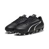 Fußballschuh PUMA "VITORIA FG/AG JR", Kinder, Gr. 38, schwarz-weiß (puma schwarz, puma weiß), Synthetik, sportlich, Schuhe