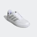 Sneaker ADIDAS SPORTSWEAR "COURTBLOCK" Gr. 42, weiß (cloud white, grey two, core black) Schuhe Schnürhalbschuhe