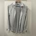 Michael Kors Shirts | Michael Kors Dress Shirt - Blue/Tan/White Check - 16 32/33 - Regular Fit | Color: Blue/Tan | Size: 16