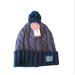 Levi's Accessories | Levi's Cable Knit Winter Hat Black & Gray Unisex | Color: Black/Gray | Size: Os