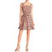 Kate Spade Dresses | Kate Spade Floral Mosaic Poplin Dress With Belt Size 8 | Color: Brown/Pink | Size: 8