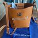 Dooney & Bourke Other | Dooney & Bourke Saffiano Small Ridley Crossbody In Natural | Color: Tan | Size: Os