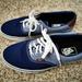 Vans Shoes | Men's Vans Denim Skating Sneakers Shoes 9m | Color: Blue | Size: 9