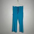 Carhartt Pants & Jumpsuits | Carhartt Force Women M Blue Force Cross Flex Scrub Pants Modern Fit Pockets | Color: Blue | Size: M