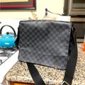 Louis Vuitton Bags | Louis Vuitton District Gm Messenger Bag | Color: Black | Size: Os