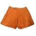 Anthropologie Shorts | Anthropologie Eloquii Womens Dress Shorts 2 Pleated Rust Brown High Rise Loose | Color: Brown | Size: 2