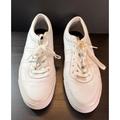 Converse Shoes | Converse Low Top White Leather Low Top | Color: White | Size: 10