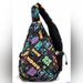 Disney Bags | Mickey Mouse Sling Bag Disneyland 2024 | Color: Black | Size: Os