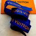 Louis Vuitton Party Supplies | Louis Vuitton Classic Blue Signature Ribbon | Color: Blue/Gold | Size: 1 Yd