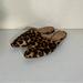 Madewell Shoes | Madewell The Remi Size 7.5 Leopard Print Mules Calf Hair Leather Slip On Flats | Color: Brown/Tan | Size: 7.5