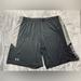 Under Armour Shorts | Mens Under Armour Athletic Gym Shorts Black Gray 2xl Loose | Color: Black/Gray | Size: Xxl