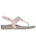 Skechers Women's Arch Fit Meditation - Pixie Sandals | Size 10.0 | Light Pink | Synthetic | Vegan