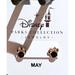 Disney Jewelry | Disney Parks Minnie Mouse Swarovski Birthstone Earrings Gold Color May New | Color: Gold | Size: Os