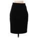 Express Outlet Casual Skirt: Black Solid Bottoms - Women's Size 2