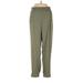 MELLODAY Casual Pants - High Rise: Green Bottoms - Women's Size Large
