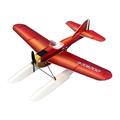 GOUX Remote Control Helicopter, Minimum RC Lisa Floatplane 2.4G 4CH RC Fixed-Wing Hydroaeroplane Remote Control Aircraft, RC Helicopter Ready to Fly Indoor for Kids (Kit Version/Left-hand Throttle)