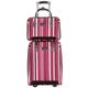 REEKOS Carry-on Suitcase Luggage Oxford Cloth Luggage Wear Resistant Code Lock Luggage Suitcase Stripe 2-Piece Trolley Case Carry-on Suitcases Carry On Luggages (Color : A, Size : 2 Piece)