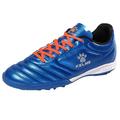 Astro Turf Football Boots Kids Boys Athletics Training Shoes Non-Slip Soccer Shoes Teenager Indoor Outdoor Sneakers for Unisex Blue
