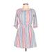 Lily Bleu Casual Dress - A-Line: Pink Print Dresses - Women's Size 12