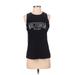 Victoria Sport Active T-Shirt: Black Graphic Activewear - Women's Size Small