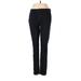 Artisan NY Casual Pants - Mid/Reg Rise Straight Leg Boyfriend: Black Bottoms - Women's Size 8