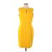 Of Mercer Casual Dress - Sheath: Yellow Dresses - Women's Size 12