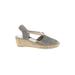 Andre Assous Wedges: Gold Shoes - Women's Size 8 - Almond Toe