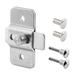 Prime-Line Slide Latch Stainless Steel in Gray | 0.88 H x 4 W x 4.5 D in | Wayfair 656-7996