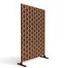 UIXE Series Metal Privacy Screen | Wayfair OS0003-REDDISH BROWN