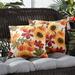 Wade Logan® Shipton Outdoor Square Pillow Cover & Insert Polyester/Polyfill blend | Wayfair CCCE6816899A4F868E11A2C562C57D8C