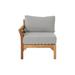 Red Barrel Studio® Kendrica Teak Patio Chair w/ Cushions Wood in Brown | 29.75 H x 30 W x 32.25 D in | Wayfair 16F5E2EFBC044A569E8AE750CFCE15CA