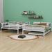 Isabelle & Max™ Alexsandra Bed Metal in White | 65.3 H x 56.4 W x 78 D in | Wayfair 8BFCABA71176408BBEA423C425629AFB