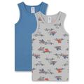 Sanetta - Kid's Boys Modern Classic Doppelpack Shirt - T-Shirt Gr 80 grau