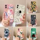 Coque en silicone souple pour Samsung Galaxy A05 A05S protection d'objectif à fleurs coque