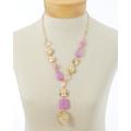 Draper's & Damon's Women's Shimmer Hues Necklace - Purple