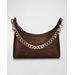 Blake Metallic Leather Shoulder Bag