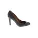 LC Lauren Conrad Heels: Pumps Stilleto Cocktail Party Gray Shoes - Women's Size 6 1/2 - Round Toe