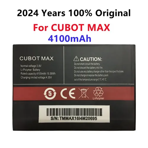 100% neue Cubot Max Batterie 4100mah Ersatz Backup Batterie für Cubot Max Handy auf Lager